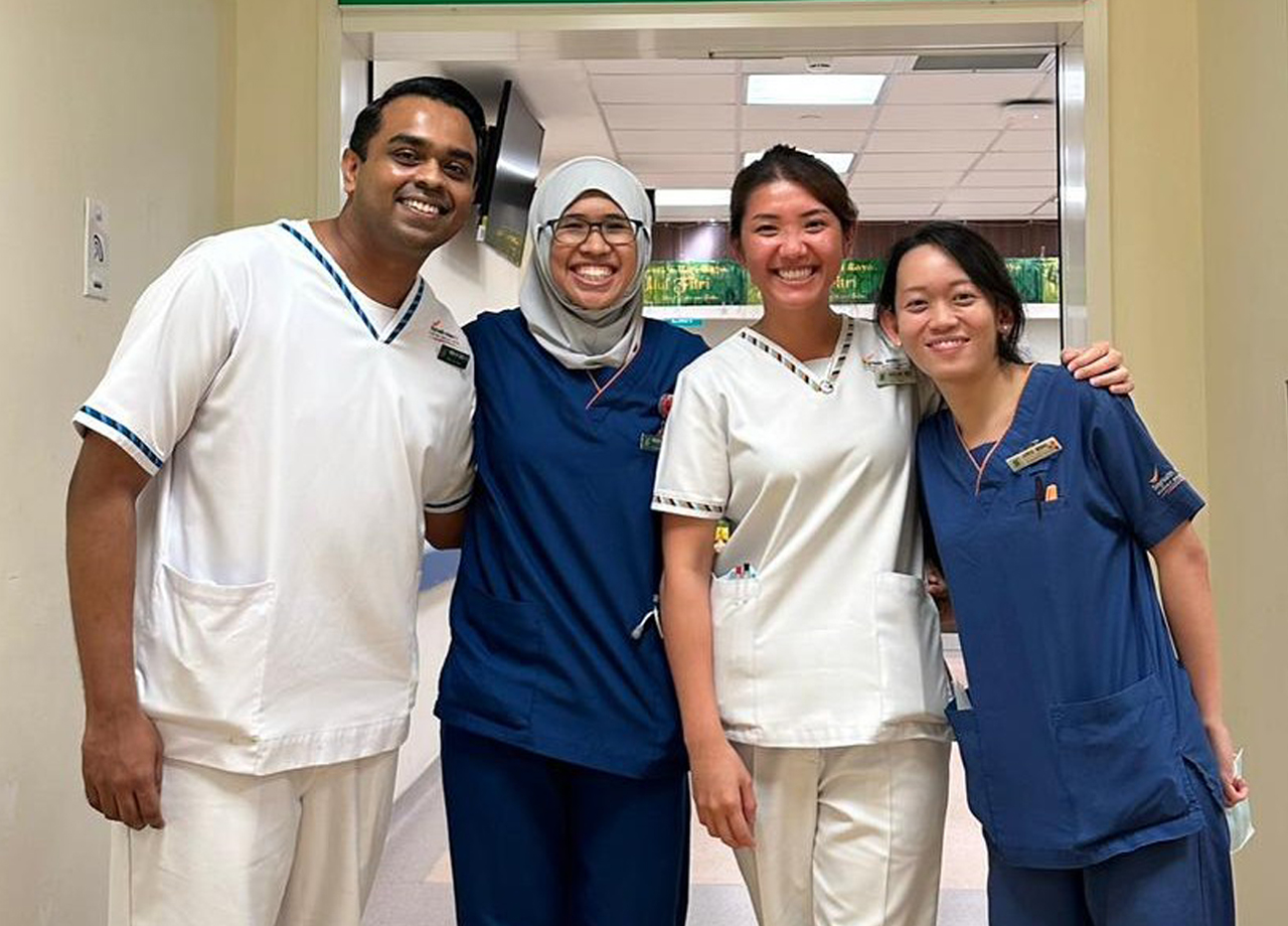 From NYP Nursing Student to Senior Staff Nurse in Orthopaedics: Vinod De Silva C Sena
